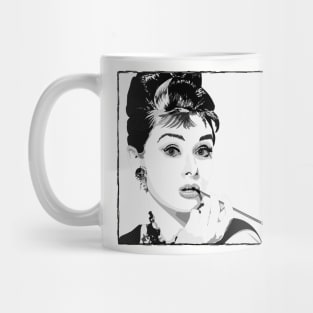 AUDREY HEPBURN PORTRAIT Mug